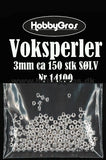 Voksperler, Sølv