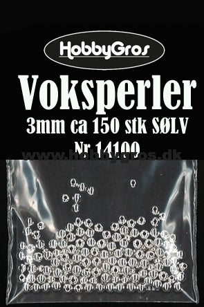 Voksperler, Sølv