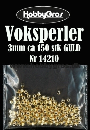 Voksperler, Guld