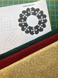 Hjertekrans, Patchwork DIY