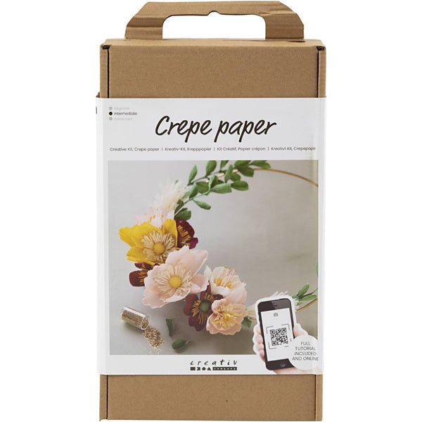 Crepe Papir Krans