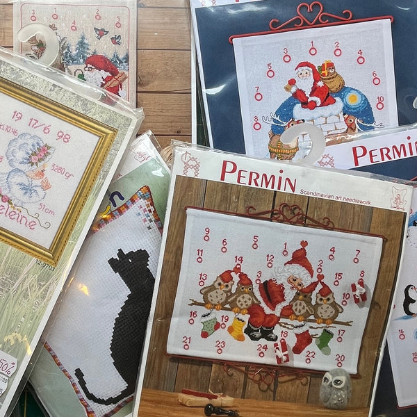 Broderi-kits (-25% - 50%)