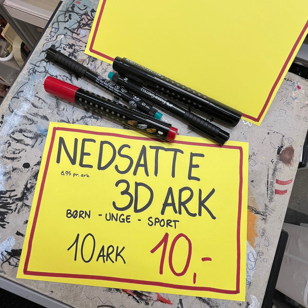 3D ark - Lykkepakker
