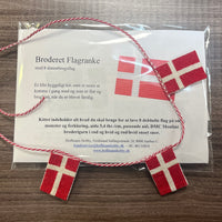 Broderet flagranke, kit