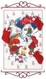 Broderede Julekalendere (flere forskellige)