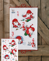Broderede Julekalendere (flere forskellige)