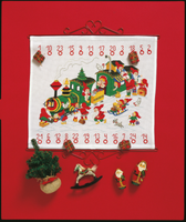 Broderede Julekalendere (flere forskellige)