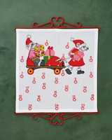 Broderede Julekalendere (flere forskellige)