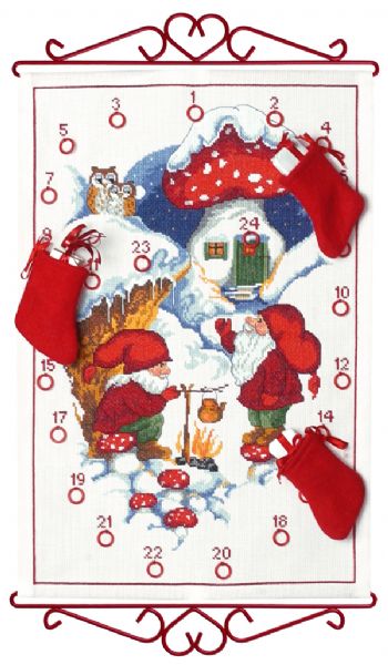 Julekalender med nisser