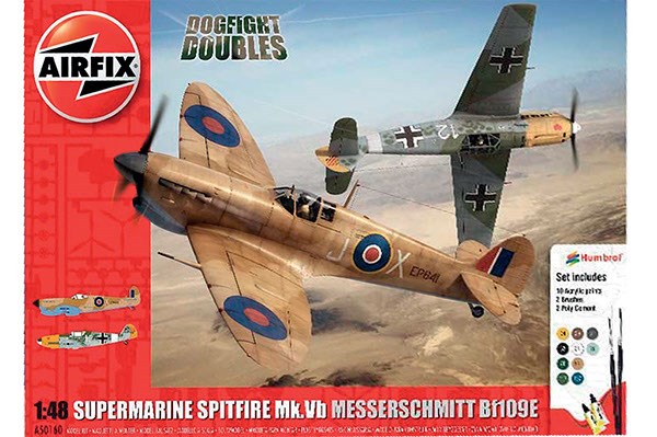 Dogfight Doubles - Spitfire vs. Messerschmitt 1:48