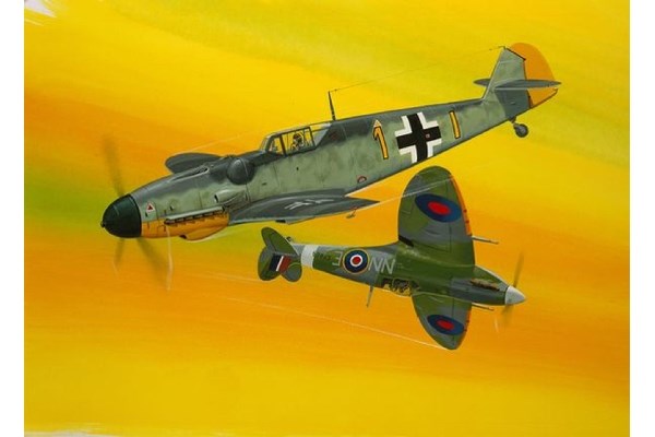 Combat Set, BF109G-10 & SPITFIRE MK.V