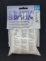 Fixermiddel til flydende batik