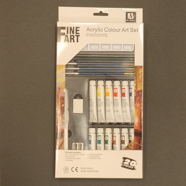 Acrylic Colour Art Set