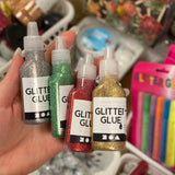 Glitter Glue, 25ml - flere farver
