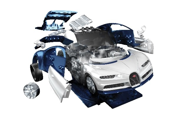 Bugatti Chiron, Quickbuild